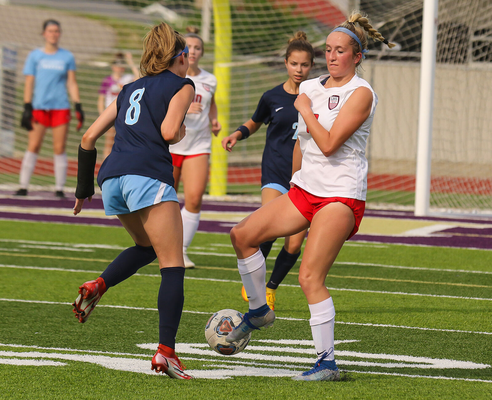 St. Dominic vs. Liberty girls soccer